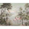 Wall Landscape with Flamencos - New World 8000015