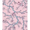 Wallpaper Paravent Des Amandiers - Pompadour Pink 8000005 - COORDONNE