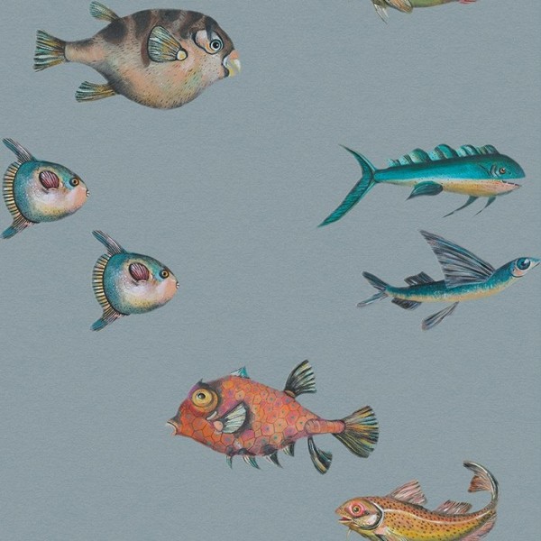 Wallpaper Peces Santamans - Powder 8000045 - COORDONNE