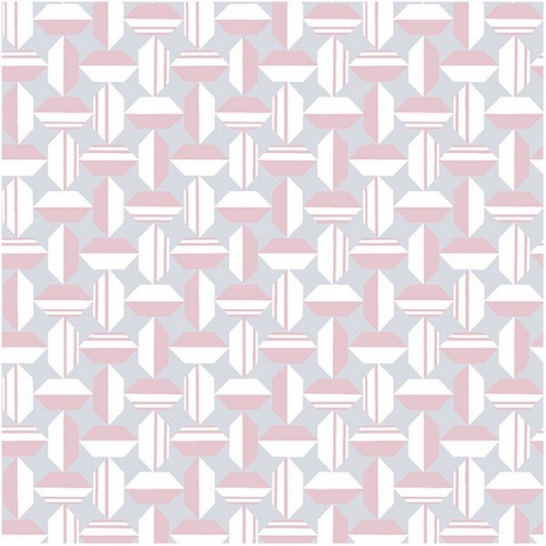 Papel de parede RALEIGH PINK DOM1411-1 - LES DOMINOTIERS