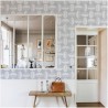 Wallpaper RALEIGH GREY DOM1411-2 - LES DOMINOTIERS