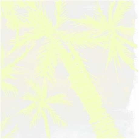 Papel de parede ROYAL PALM YELLOW DOM1410-3 - LES DOMINOTIERS