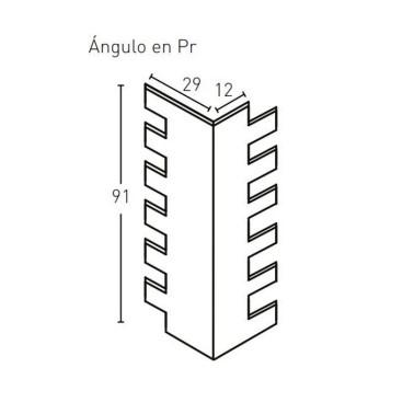 LADRILLO VIEJO 480-E ENVEJECTED ( ANGULO )