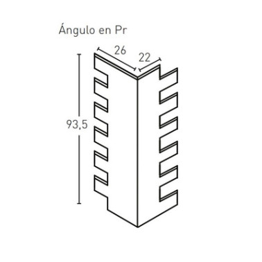 URBAN BRICK PR516-E ENVEJECIDO CALEADO ( ANGULO )