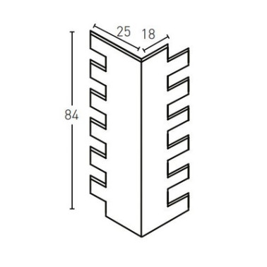 LADRILLO LOFT PR535-E NATURAL ( ANGULO )