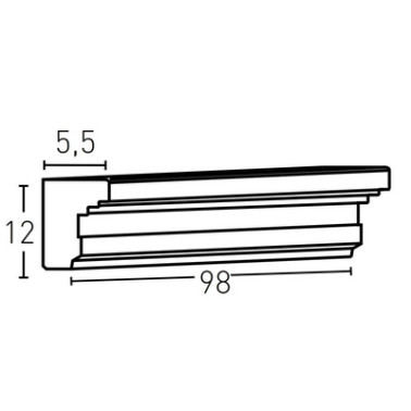 SILLARES MPR-04 IBERICO ( MOLDURA )