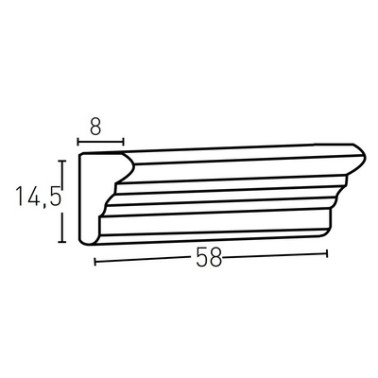 SILLARES MPR-05 IBERICO ( MOLDURA )