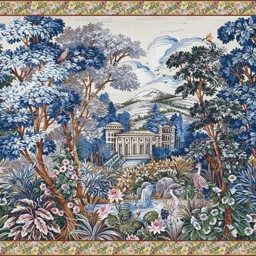 Tapete Mural Tapestry blue 8800141 - COORDONNE