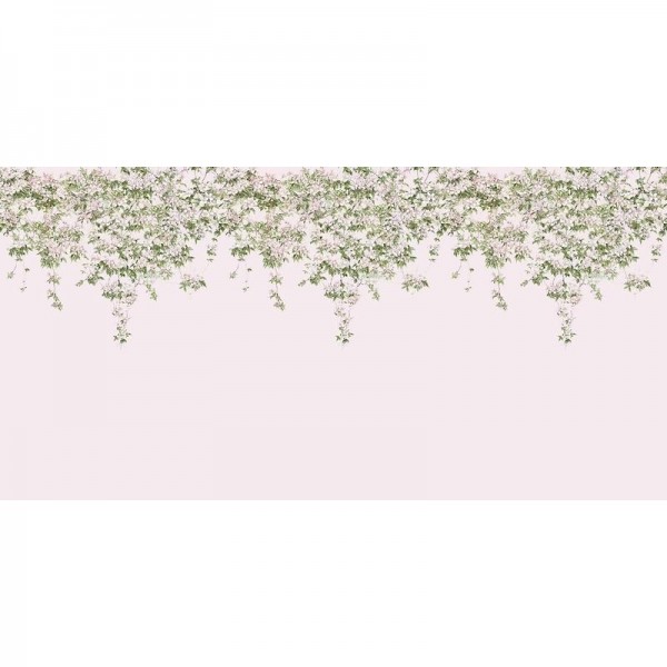 Tapete Classic Clematis Mural Wallpaper Pink - SIAN ZENG