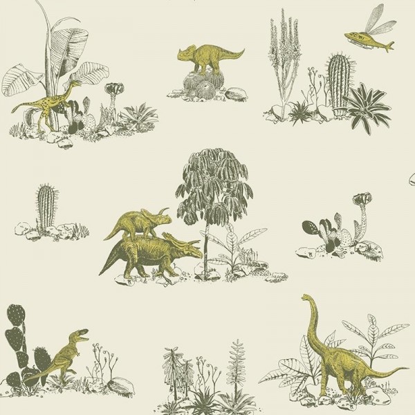 Carta da Parati Magnetic Classic Dino Wallpaper  - SIAN ZENG