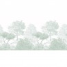 Papier peint Classic Hua Trees Mural Wallpaper Dusty Green - SIAN ZENG