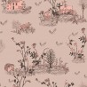 Carta da Parati Magnetic Classic Woodlands Brown-Pink  - SIAN ZENG