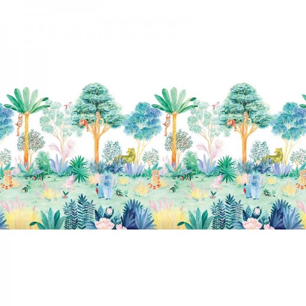 Wallpaper Magnetic Jungle Colour - SIAN ZENG