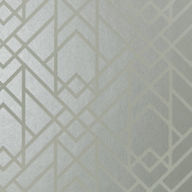 Wallpaper Metro Soft Grey 1907-140-05 - 1838 WALLCOVERINGS