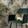 Wallpaper Le Toucan Emerald 1907-135-03 - 1838 WALLCOVERINGS