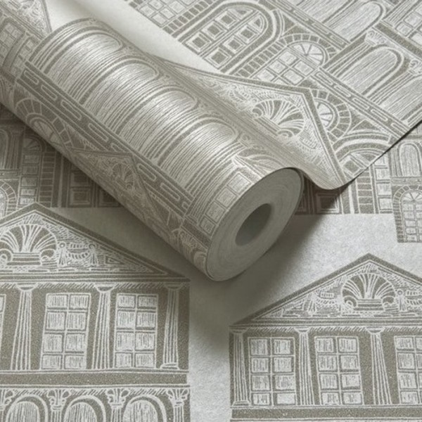 Papel de parede Maison Ivory 1907-137-01 - 1838 WALLCOVERINGS