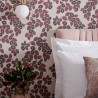 Papier peint Rosetta Rose 1907-136-02 - 1838 WALLCOVERINGS