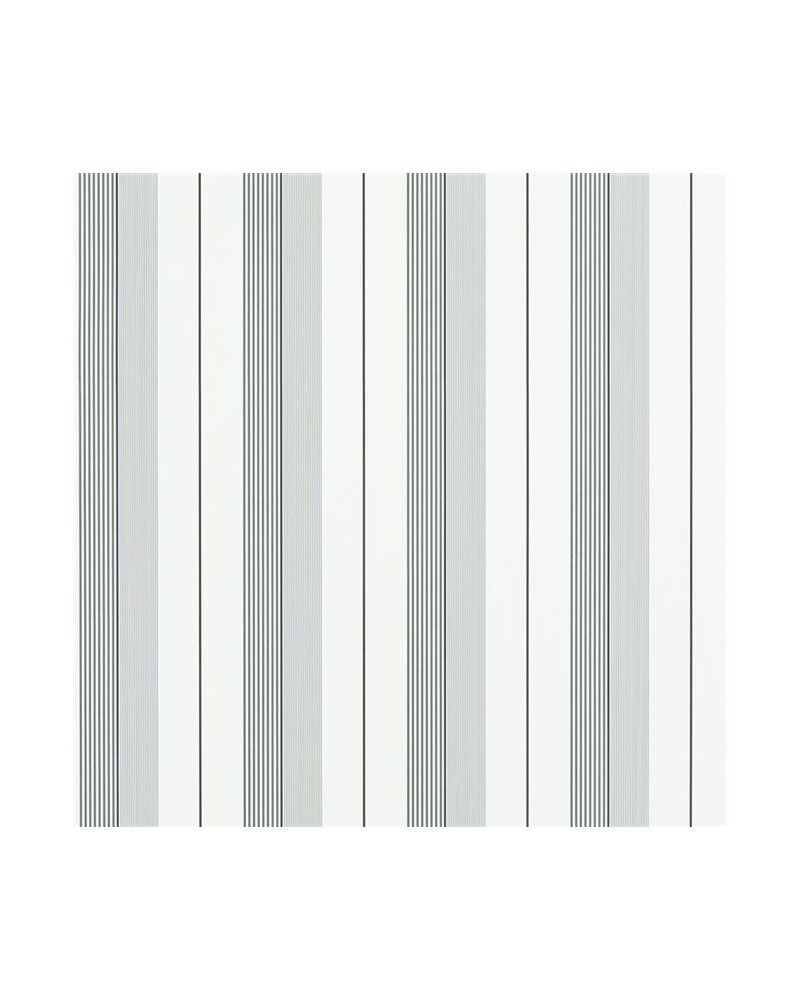 Wallpaper PRL020-09 AIDEN STRIPE - BLACK GREY - Ralph Lauren Home