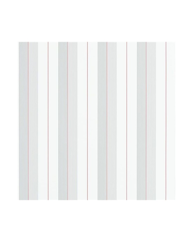 Wallpaper PRL020-13 AIDEN STRIPE - GRANITE RED - Ralph Lauren Home