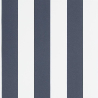 Wallpaper PRL026-08 SPALDING STRIPE - NAVY WHITE - Ralph Lauren Home