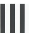 PRL026-09 SPALDUNG STRIPE - BLACK WHITE