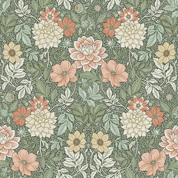 Papel de parede Dahlia Garden 7666 - BORAS TAPETER