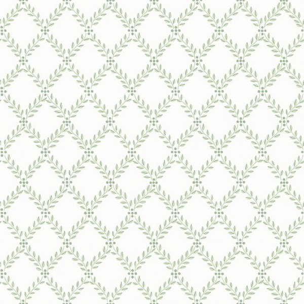 Wallpaper Trellis Leaves 7671 - BORAS TAPETER