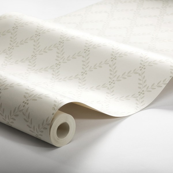 Papel de parede Trellis Leaves 7673 - BORAS TAPETER