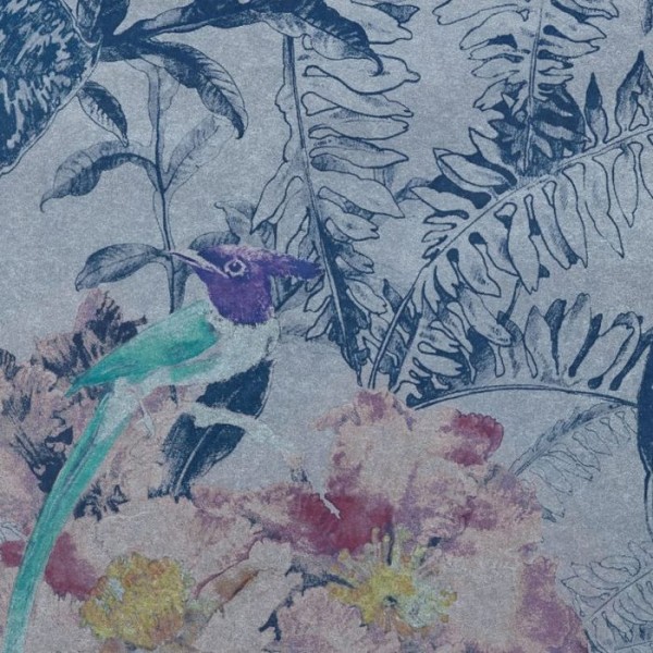 Papel Pintado Hedgerow Blue Dusk 2008-144-03 - 1838 WALLCOVERINGS