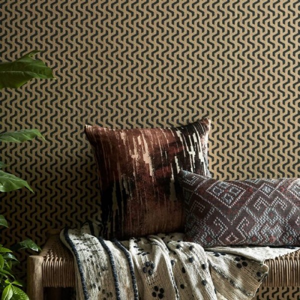 Wallpaper Rattan Bracken 2008-147-01 - 1838 WALLCOVERINGS