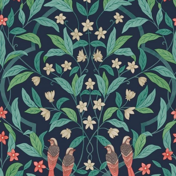 Wallpaper Jasmine & Serin Symphony 117-10030 - COLE and SON