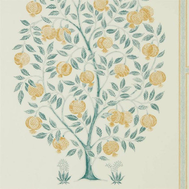 Papier peint Anaar Tree 216792 - Sanderson