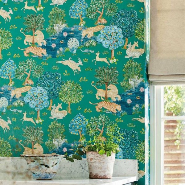 Papel de parede Pamir Garden 216765 - Sanderson