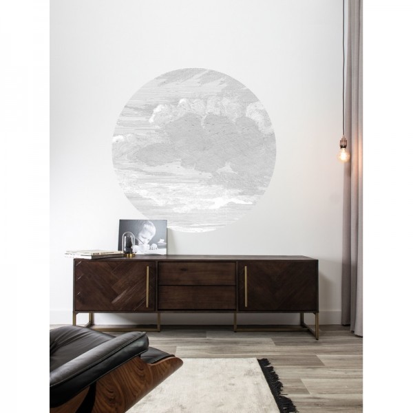 Papel de parede SC-057 Wallpaper Circle Engraved Clouds - KEK AMSTERDAM