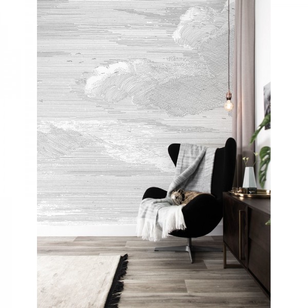 Papel de parede WP-620 Wall Mural Engraved Clouds - KEK AMSTERDAM