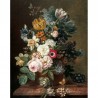 PA-036 Wallpaper Golden Age Flowers Panel