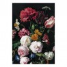 WP-201 Wall Mural Golden Age Flowers 2