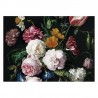 WP-222 Wall Mural Golden Age Flowers 3