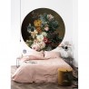 Papier peint CK-075 Wallpaper Circle Golden Age Flowers - KEK AMSTERDAM