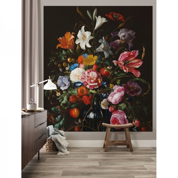 Papier peint PA-018 Wallpaper Panel Golden Age Flowers - KEK AMSTERDAM