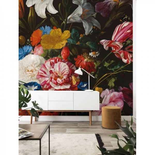 Carta da Parati WP-234 Wall Mural Golden Age Flowers 6 - KEK AMSTERDAM