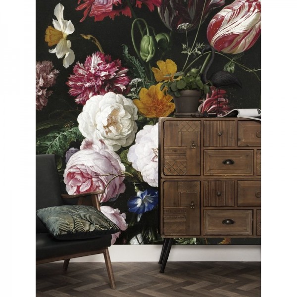 Papier peint WP-201 Wall Mural Golden Age Flowers 2 - KEK AMSTERDAM