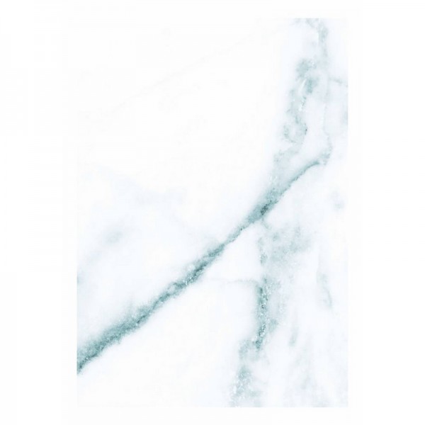 WP-551 Wall Mural Marble, White-Blue