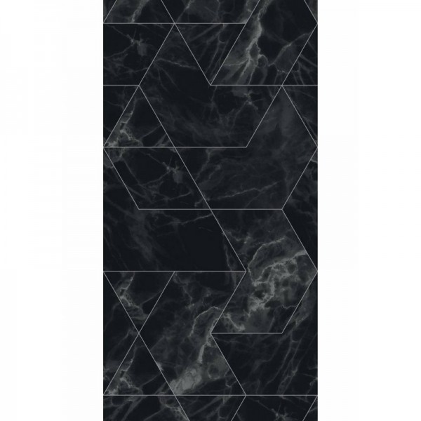 Papel de parede WP-575 Wallpaper Marble Mosaic, Black - KEK AMSTERDAM