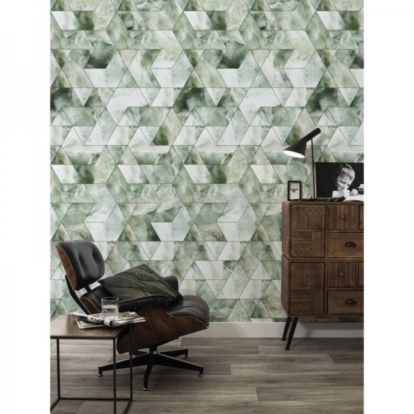 Carta da Parati WP-577 Wallpaper Marble Mosaic - KEK AMSTERDAM