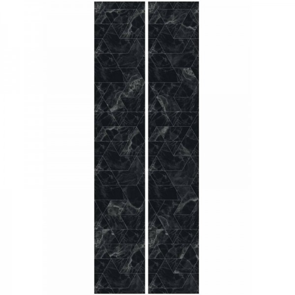 Papel de parede WP-575 Wallpaper Marble Mosaic, Black - KEK AMSTERDAM