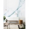 Papier peint WP-553 Wall Mural Marble, White-Blue - KEK AMSTERDAM