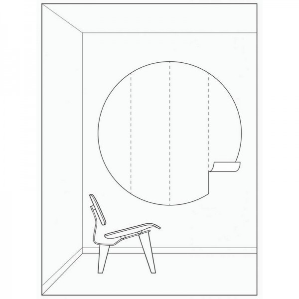 Papier peint CK-077 Wallpaper Circle Ornaments - KEK AMSTERDAM