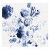 WP-218 Wall Mural Royal Blue Flores 2