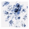 WP-219 Wall Mural Royal Blue Flores 3